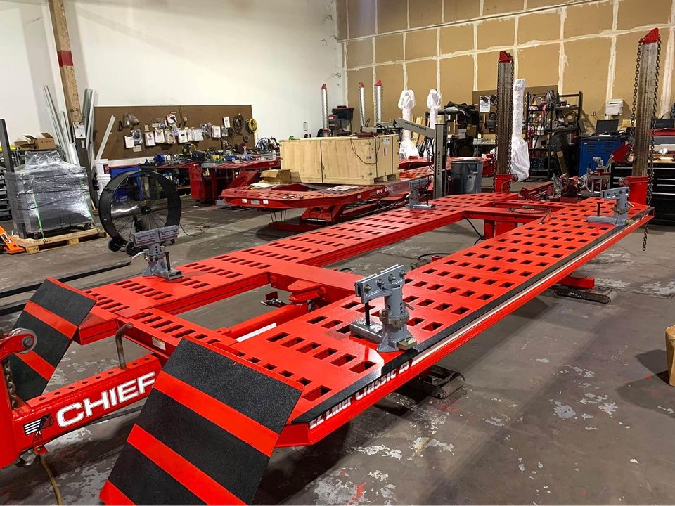 Chief 5 Ton Frame Machine